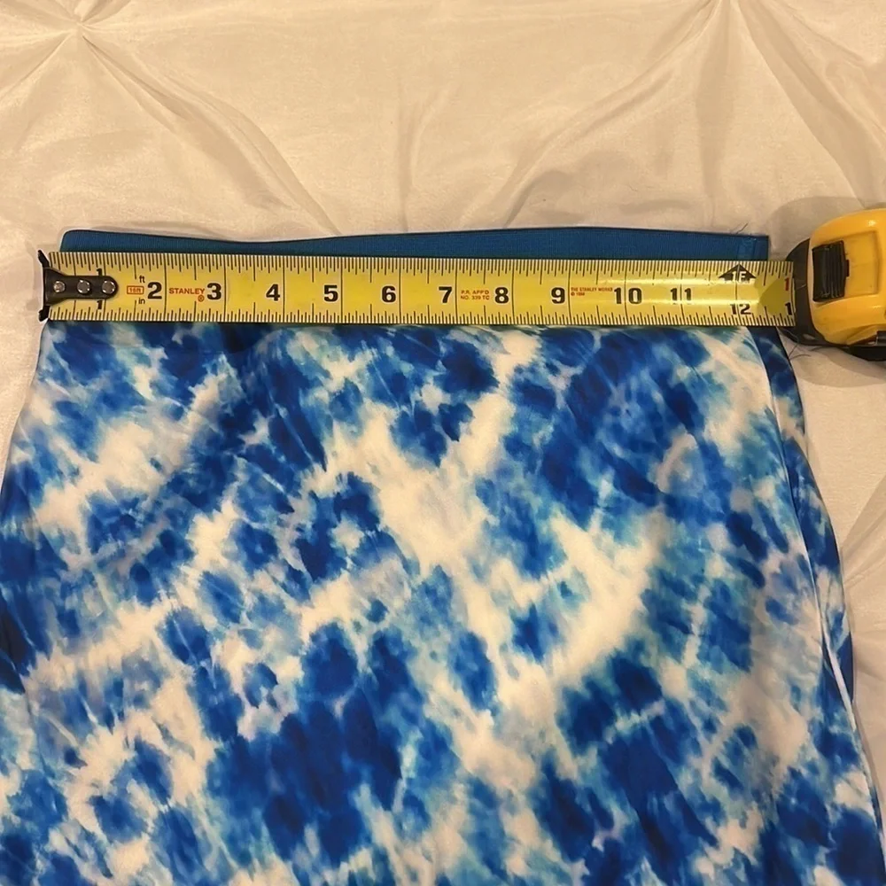 NWOT CAMI TIE DYE SILK SKIRT SIZE XXS - Picture 8 of 8